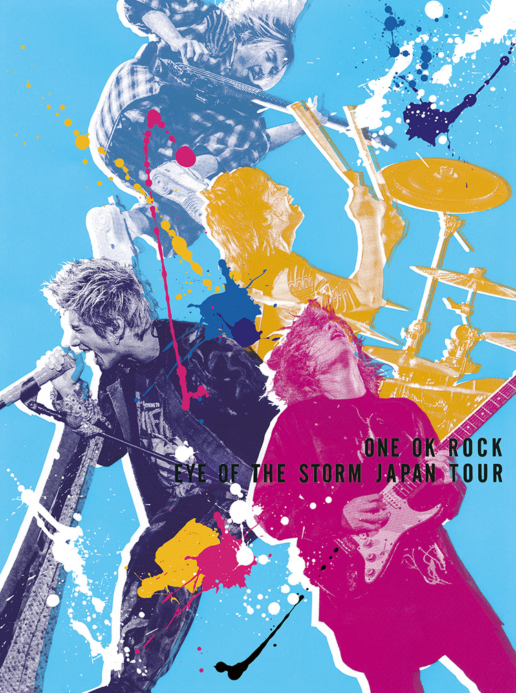 ONE OK ROCK ライブ映像作品「ONE OK ROCK “EYE OF THE STORM” JAPAN