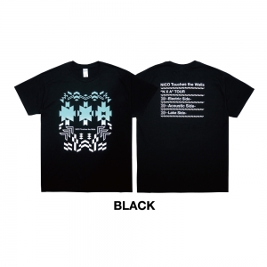 “N X A” Tシャツ(ブラック)