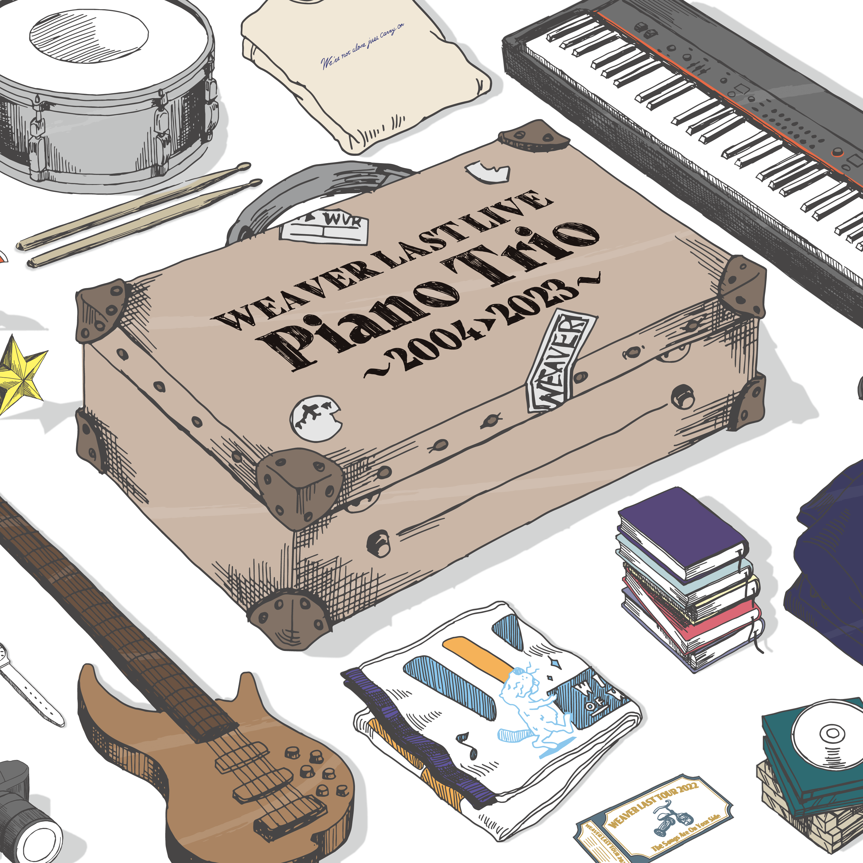 邦楽 WEAVER LAST LIVE Piano Trio 2004 - 2023 WEAVER LAST LIVE「Piano Trio〜2004→2023〜」 | A-Sketch Official Site